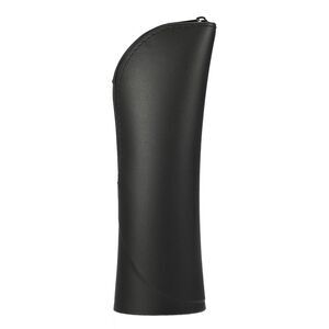 Silicone Portable Stand Up Travel Makeup Brush Holder Cosmetic Bag Black